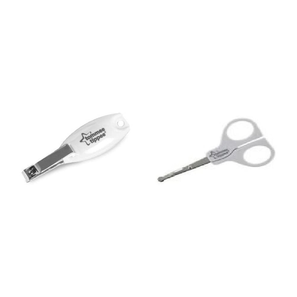 Scissors & Baby Nail Clippers *2 Item Bundle* Tommee Tippee