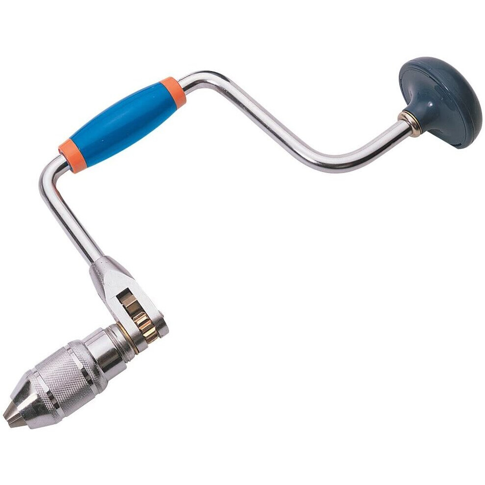 Draper 13840 Carpenters Ratchet Brace, 255Mm Sweep, 37.6Cm X 18.8Cm X 6.9Cm