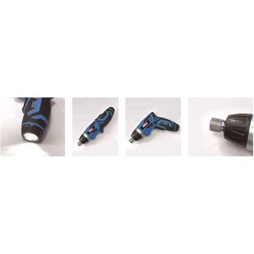 Hilka Hilka Tools PTCSDK36 3.6V Li-ion Cordless Screwdriver Kit, Blue 2