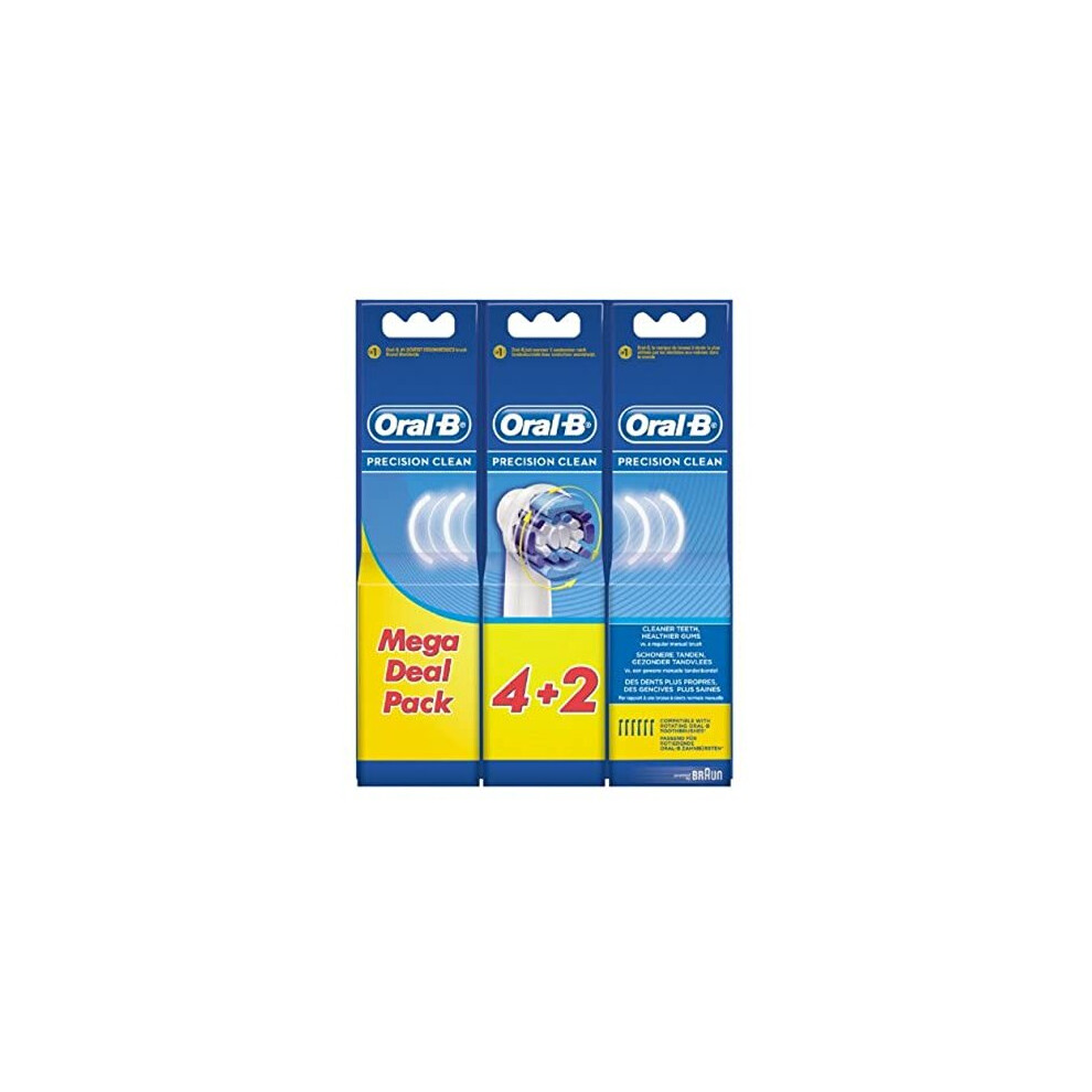 ORAL-B Power Precision Clean Replacement Brush Heads for Electric Toothbrushes