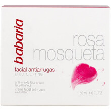 Babaria Rosa Mosqueta Crema Viso Anti Rughe Esercizio Lifting 50Ml