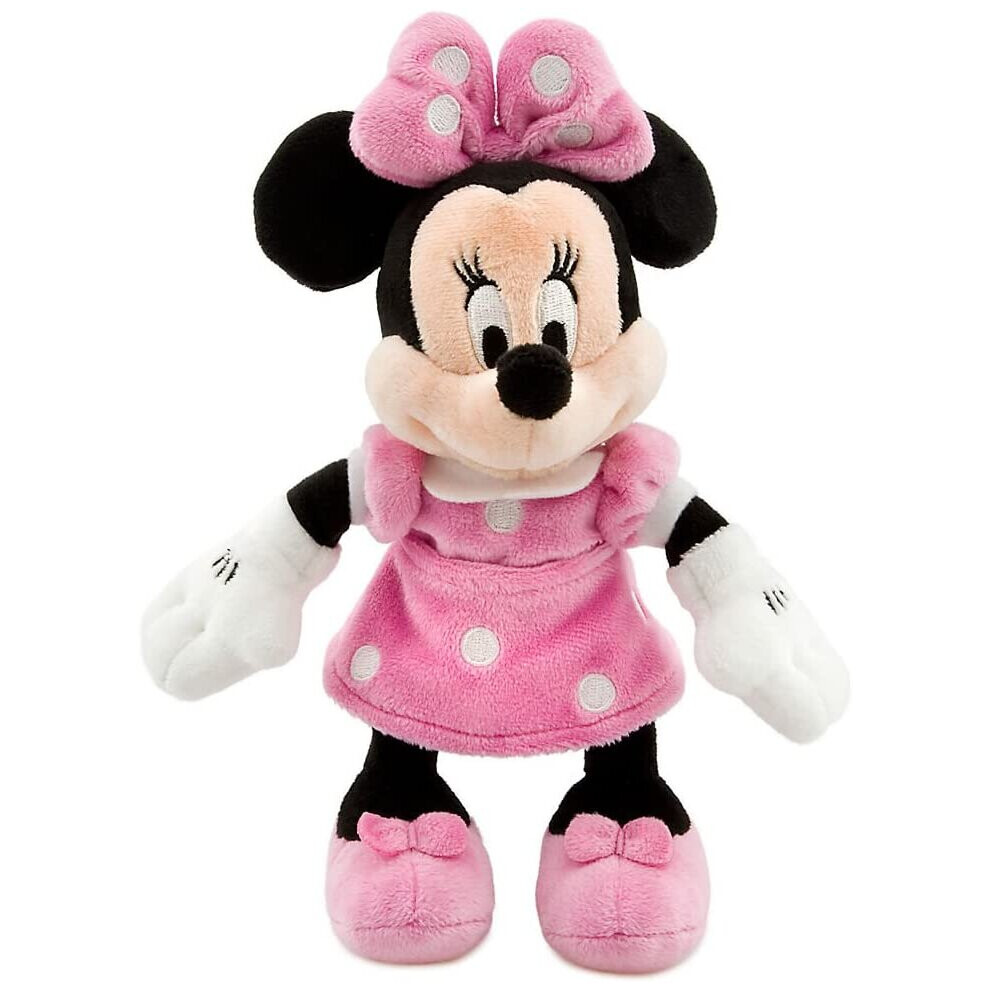 Disney MINNIE MOUSE and MICKEY MOUSE Mini Bean Bag Soft Toy Set 20cm