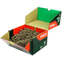 TIMCO – C2 Strong-Fix Multi-Purpose Premium Screws – Double Countersunk – Gold – Dual Angle Thread for Ultimate Performance –...