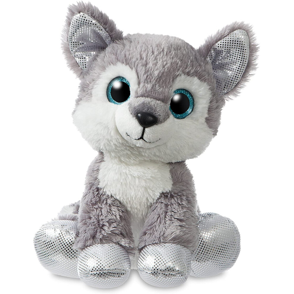 AURORA, 60960, Sparkle Tales, Blizzard Husky Dog, 12In, Soft Toy, Silver, Grey, 12-Inch