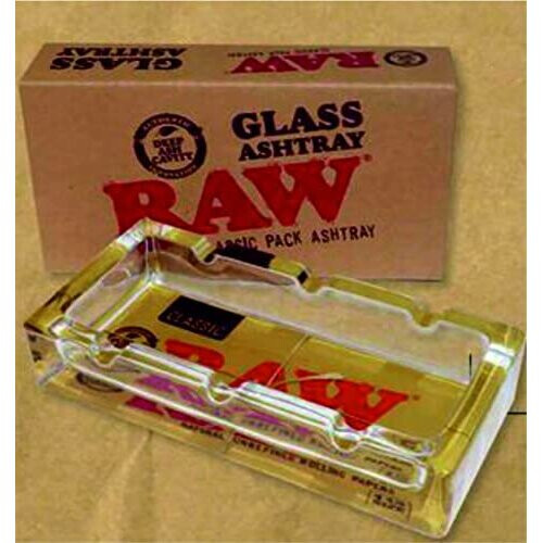 RAW Classic glass ashtray