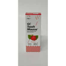 GC Tooth Mousse STRAWBERRY TopicalCreme Bioavailable Calcium Phosphate