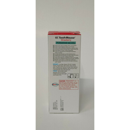 Gc GC Tooth Mousse STRAWBERRY TopicalCreme Bioavailable Calcium Phosphate 1