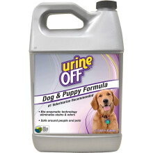 Urine Off Dog & Puppy Formula 3.8 L, clear