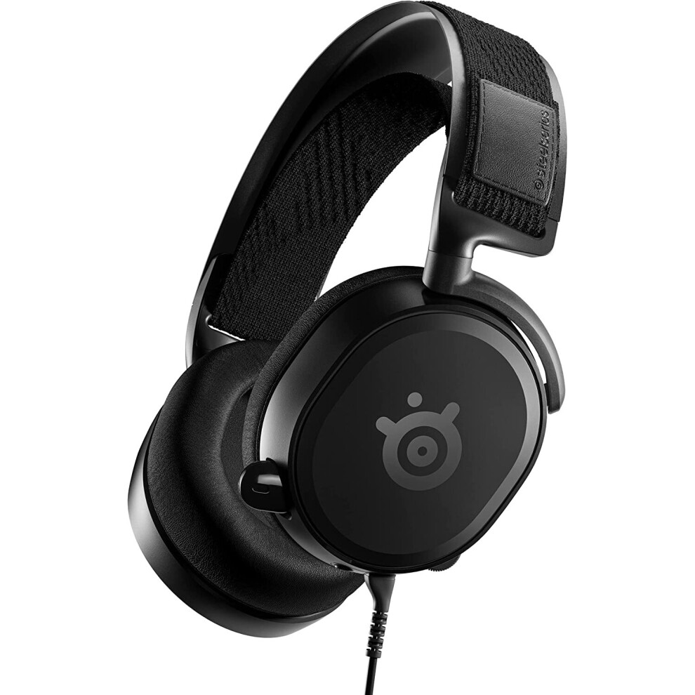 SteelSeries Arctis Prime Console - Competitive Gaming Headset - High Fidelity Audio Drivers - For PlayStation 5, Xbox Series X / S and PC - Black