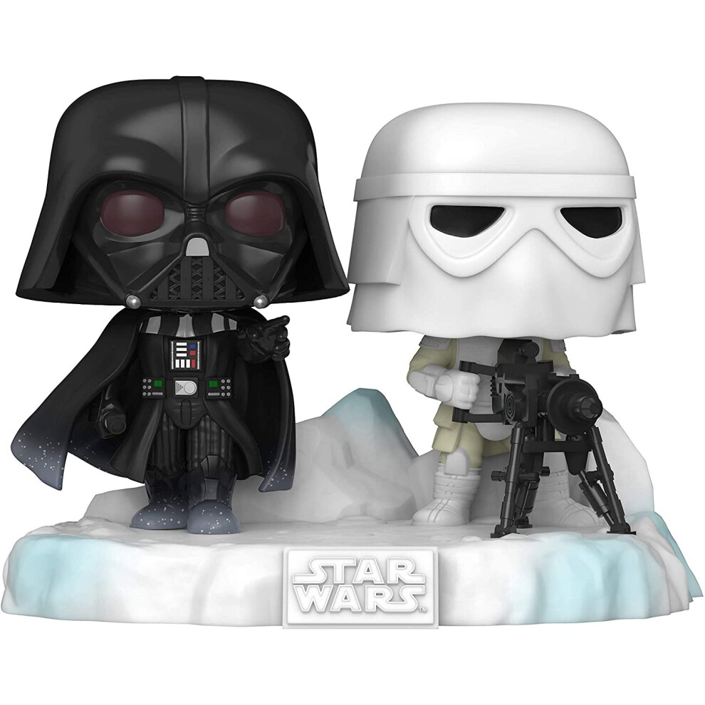 Funko Pop! Deluxe: Star Wars Battle at Echo Base Series - Darth Vader and Snowtrooper Vinyl Figure, Amazon Exclusive, Figure 6 of 6