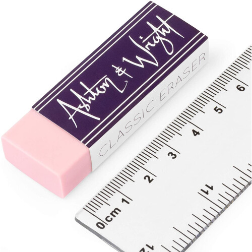 Ashton and Wright - Classic Eraser - Latex Free Plastic Rubber - Pack of 20 Pastel 2