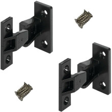 cyclingcolors 2X Keku AS Push On Clip Plastic Furniture Hinge Door Press Fit Panel Kitchen Wood Bracket Plinth