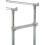 Refurbished Home Double Adjustable Clothes Rail - Silver 4
