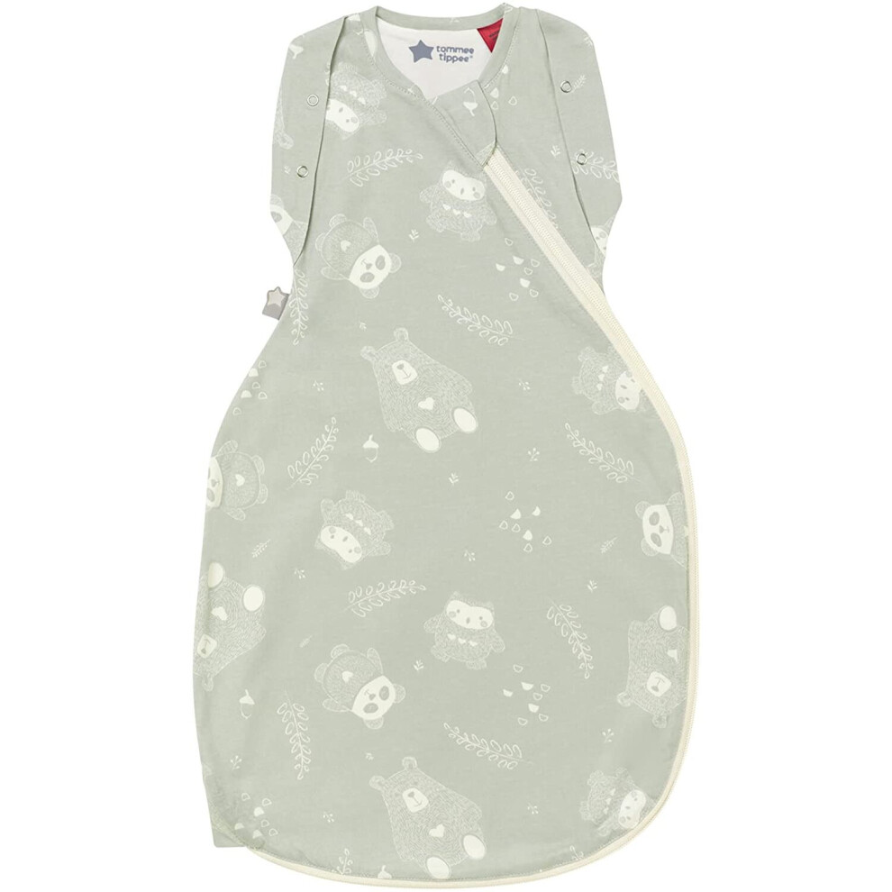 Tommee Tippee Baby Sleep Bag for Newborns, The Original Grobag Swaddle Bag, Hip-Healthy Design, Soft Cotton-Rich Fabric, 0-3m,...