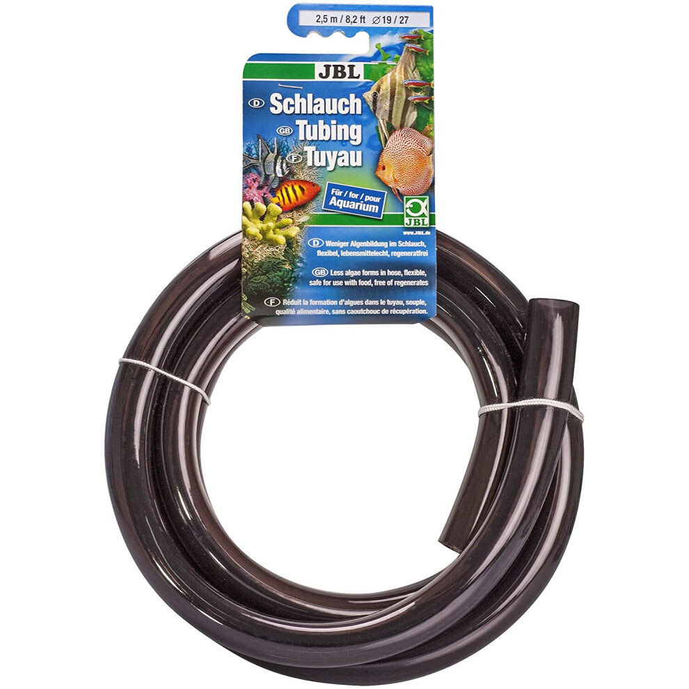 JBL Tube 2.5 m length, 19/25 mm diameter, Grey, Water hose for aquariums