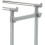 Refurbished Home Double Adjustable Clothes Rail - Silver 3