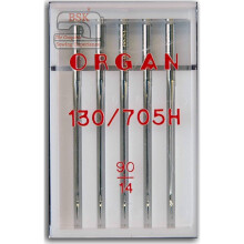Organ/Sewing Supplies Direct Organ Domestic Sewing Machine Needles, Size 90/14, Compatible with Brother, Singer, Janome Sewing Machines etc...
