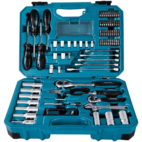 Makita Coffret d'outillage à main 87 PCS - MAKITA - E-08458
