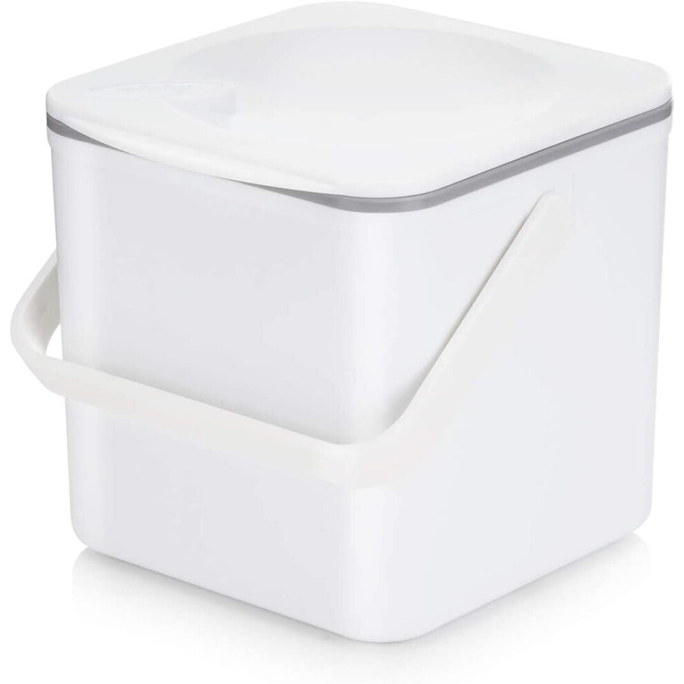 Minky Homecare Food Compost Caddy, White