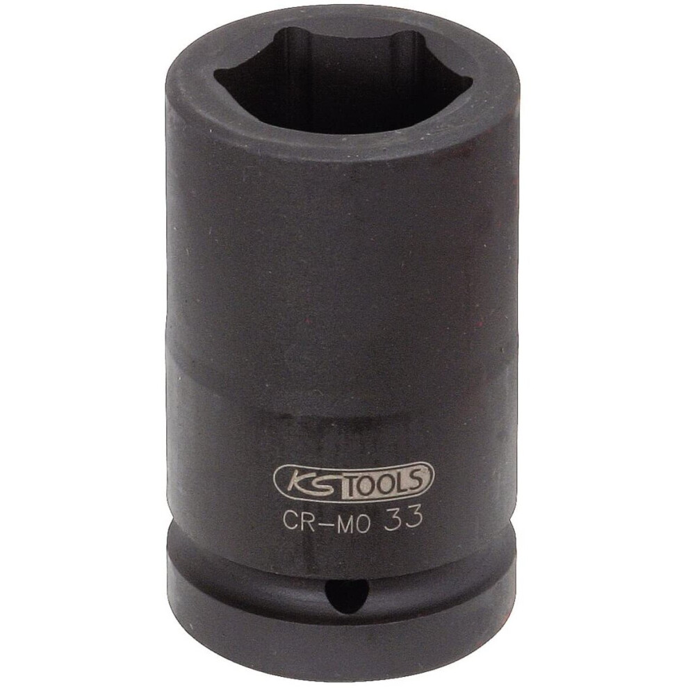 Ks Tools 515.1855 Hexagon Impact Socket, Deep, 1", 55Mm 4042146035542