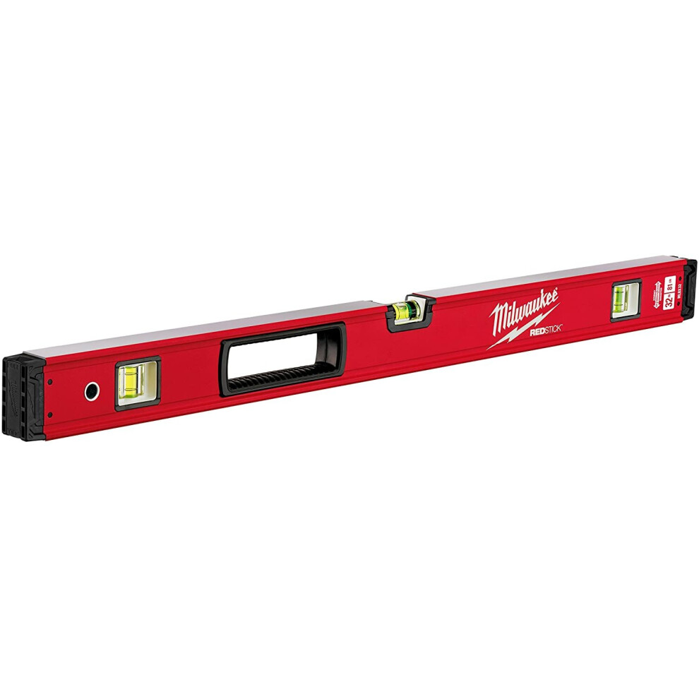 Milwaukee 4932459064 932459064 Redstick Backbone Level 80cm, Red/Black