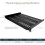 StarTech.com StarTech.com Prateleira de rack 1U de 19 polegadas - Prateleira de rack ventilada universal - Prateleira cantilever Patch Bay de 19" - Armazenamento R 3