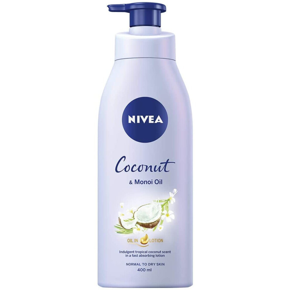 Nivea Oil In Lotion Coconut & Monoi Oil 400Ml