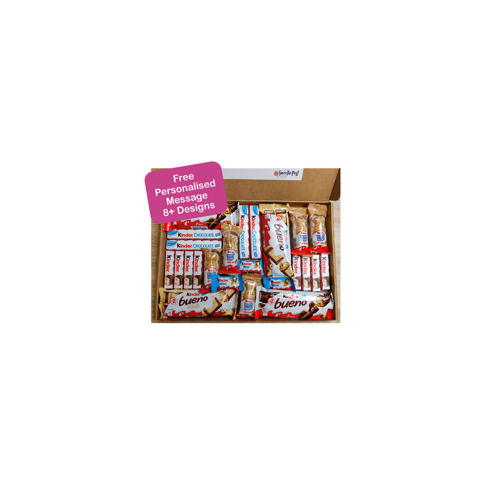Kinder Gift Box | Kinder Letterbox Hamper Kinder Chocolate Present