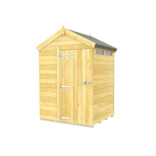 Apex Security Shed 5ft x 4ft Single Door Fast & Free 2-5 Nationwide Delivery