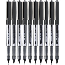 Uni-ball Eye Micro Ub-150 Gel Ink Pen - 0.5 Mm - 10 Pcs - Uni Mitsubishi Pencil (Black)