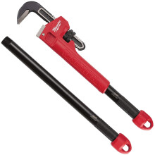 Verstelbare buis sleutel - MILWAUKEE - Cheater - 250/450/600 mm - Staal - Verhoogde weerstand