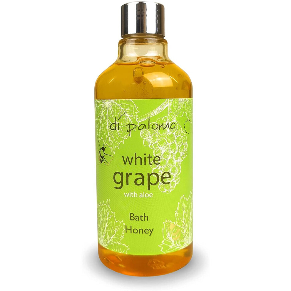 Di Palomo White Grape Bath Honey 300Ml - A Luscious Alternative To Bubble Bath - Makes The Perfect Gift For A Loved One Or Yourself - Made With The