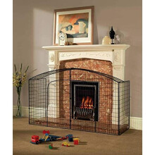 Babylo Premier Fireguard Fits Up to 133Cm Wide - Black