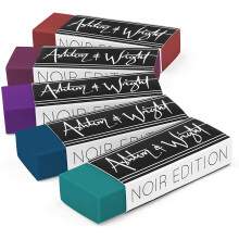 Ashton and Wright - Classic Eraser - Latex Free Plastic Rubber - Pack of 5 Midnight Tones