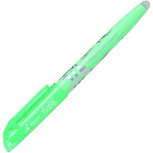Pilot Frixion Light Soft Erasable Highlighter Pastel Green, 4 mm Chisel Tip, Erases with Heat, Rewrites Over Ink