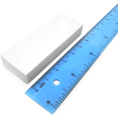Pentel Pentel Hi-Polymer Jumbo Plastic Rubbers Erasers - White - Pack of 2 2