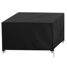 (190 x 125 x 80 cm) Youngshion Heavy Duty 420D Oxford Garden Furniture Cover Waterproof Indoor Outdoor Table Grill Rack Protect Set with Adjustable Drawstring and Buckles