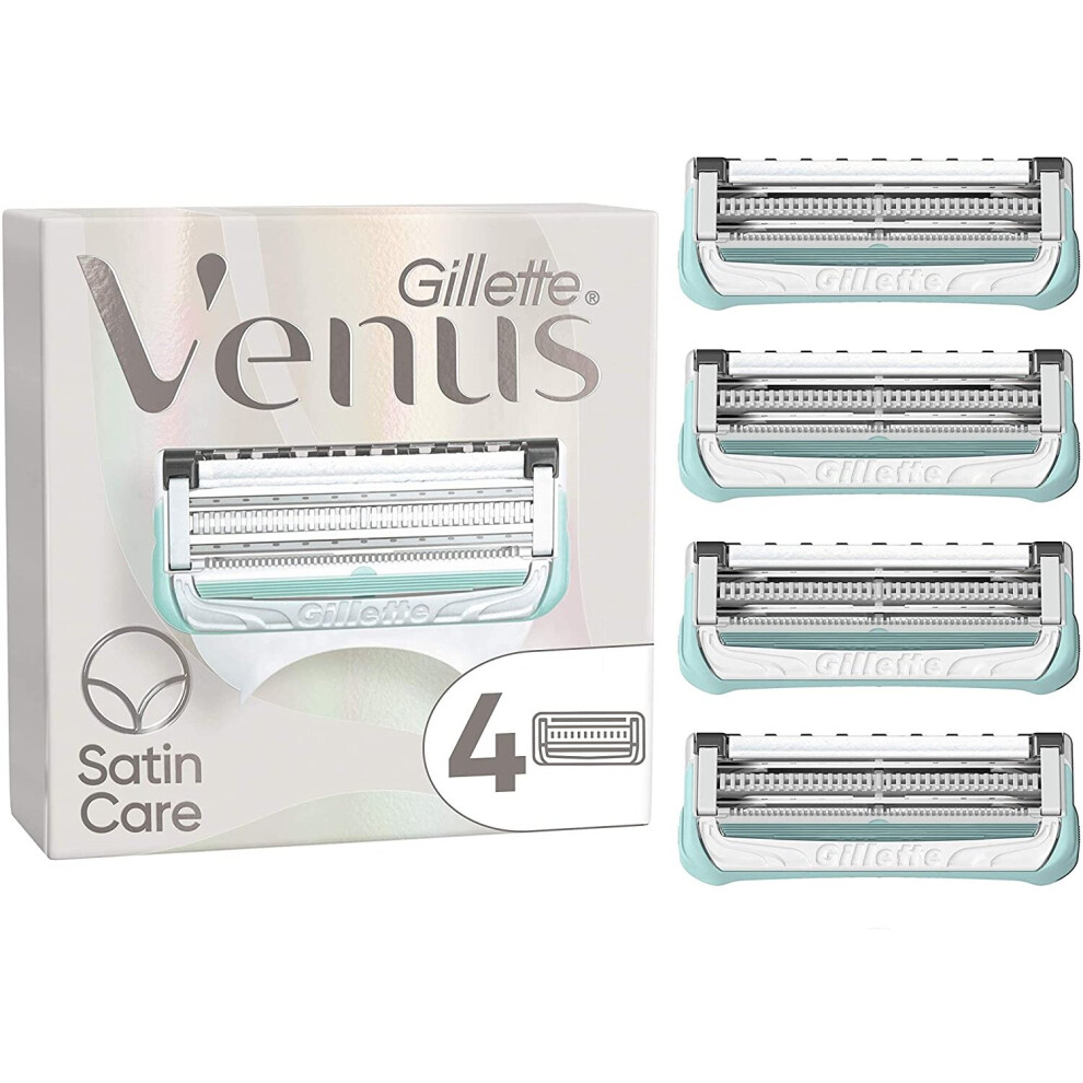 Gillette Venus for Pubic Hair & Skin Women's Razor Blades x4