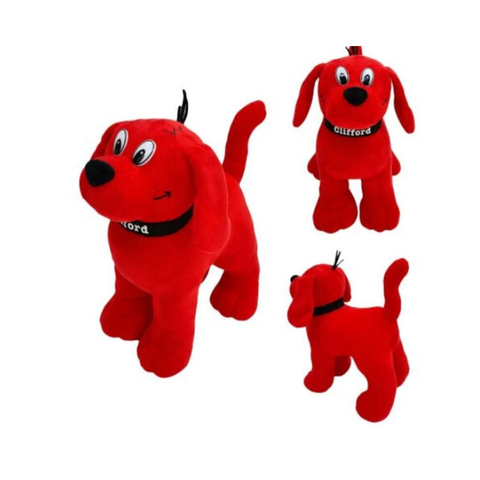 Handsome And Mighty Clifford The Big Red Dog Plush Doll Stuffed Toys Kids Gift on OnBuy