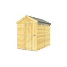 Apex Security Shed Single Door 5ft x 8ft Fast & Free 2-5 Days Nationwide Delivery