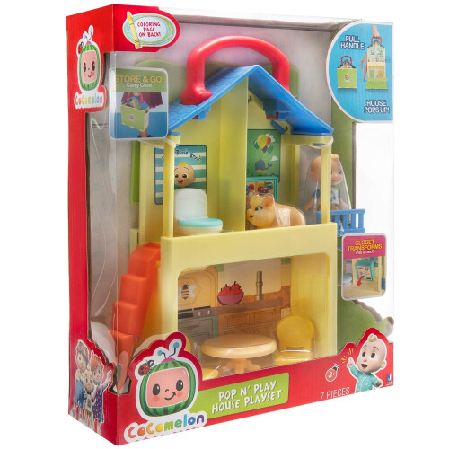 CoComelon Officiële Pop n' Play Huis Speelset 1