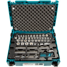 Koffer met 120 Handgereedschappen - MAKITA - E-08713 - Chroom vanadium staal - MAKPAC maat 1