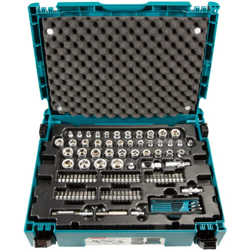 Makita COFFRET MAKPAC OUTILLAGE À MAIN 120 PCS MAKITA - E08713
