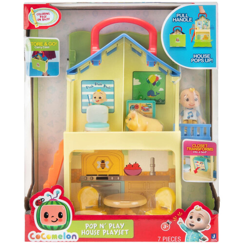CoComelon Officiële Pop n' Play Huis Speelset