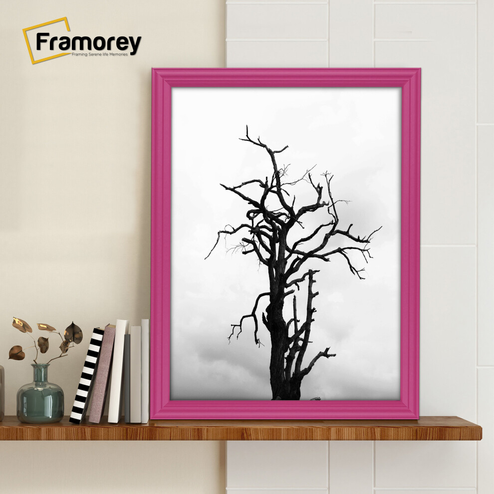 (A1- 840X594MM) Pink Picture Frame / LW Style Wall Art Frame / Modern Photo Frames