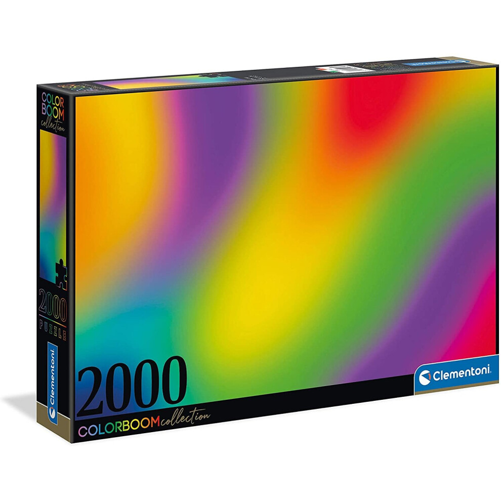 Clementoni Collection 32568, Colorboom Gradient Puzzle For Children And Adults - 2000 Pieces, Ages 10 Years Plus
