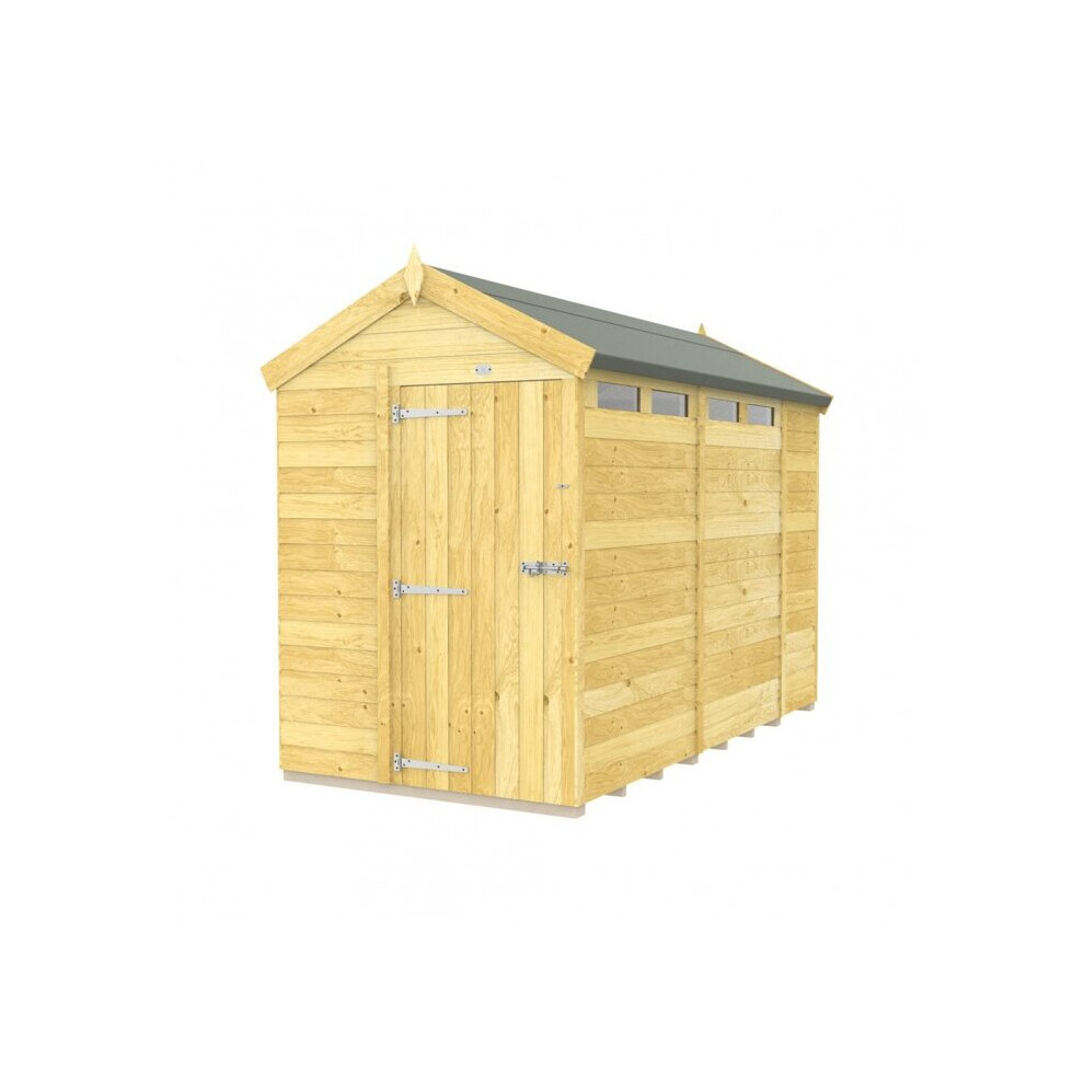 Total Sheds Apex Security Shed Single Door 5Ft X 10Ft Fast & Free 2-5 Days Nationwide Delivery