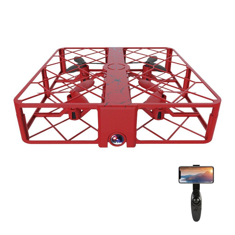 (Red) 720P HD Camera Wifi FPV RC Drone UFO