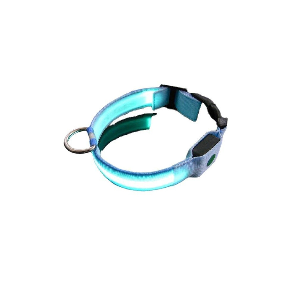 () LED Pet Dog Collar Night Safety Dog Flashing Collar