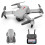 (Black, 4K Camera) WiFi FPV 4K Camera Drone Headless Mode Dual 1